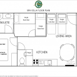 FLOOR PLAN - SPA VILLA